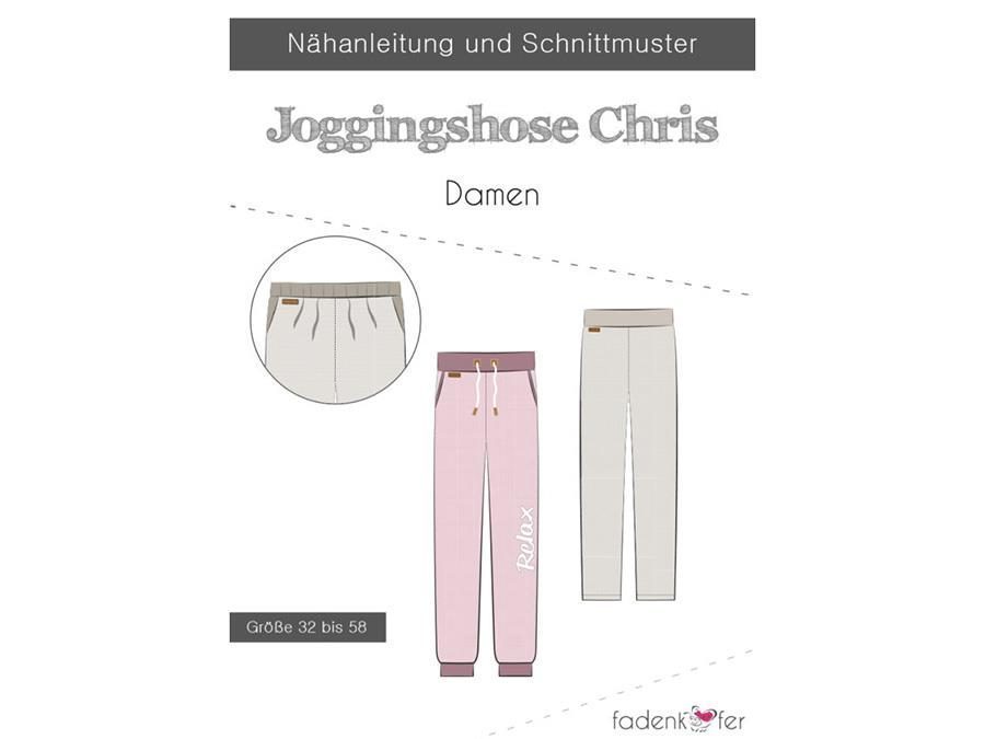 Schnittmuster Jogginghose Chris Damen Stoffhuus